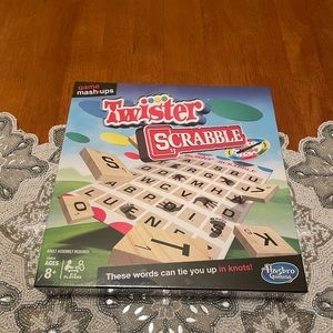Hasbro Twister/Scramble Mashup Game NWT (still packaged/never opened)